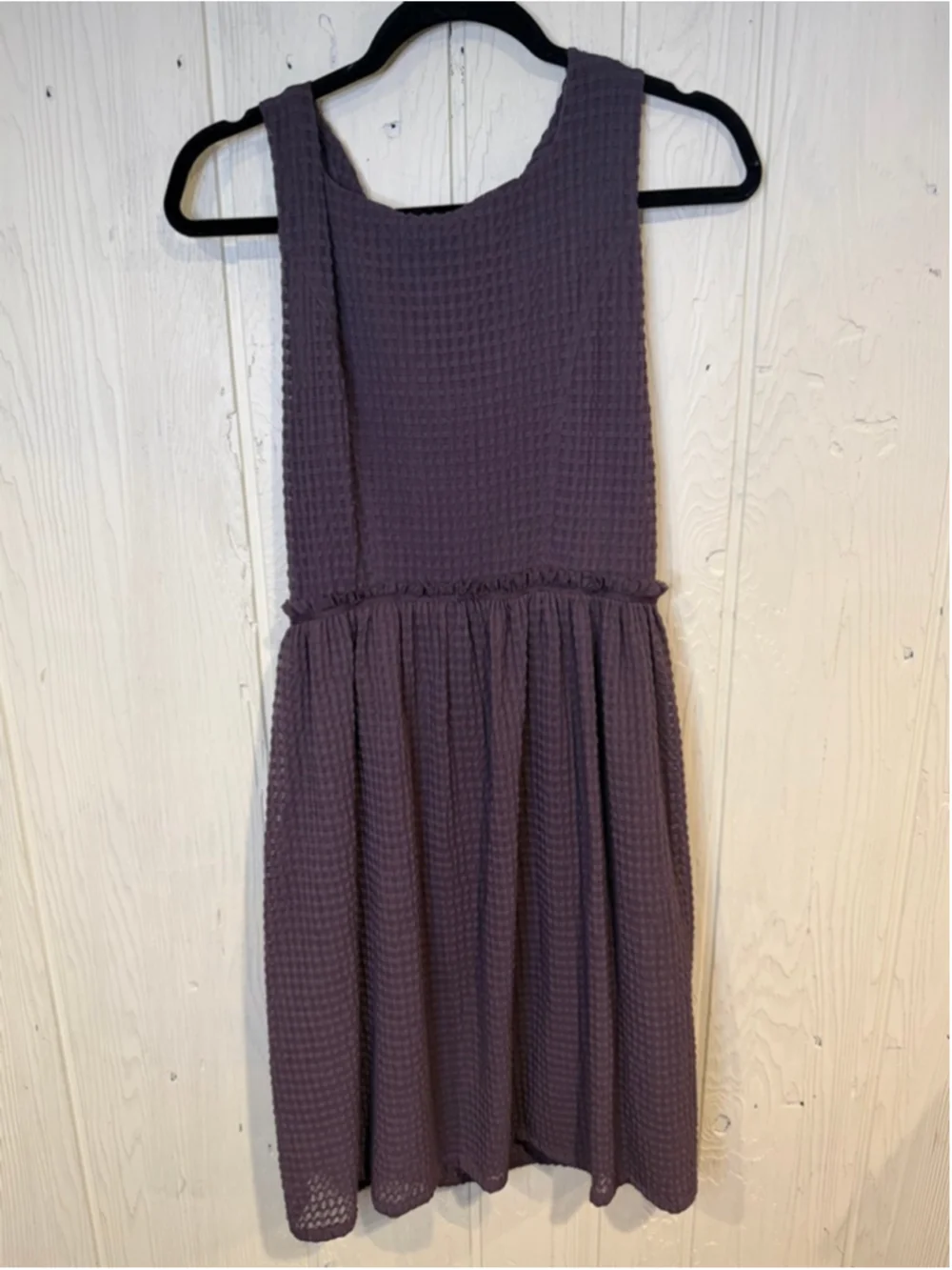 Women's Ric Rac Purple Mini Dress S - Picture 6 of 12